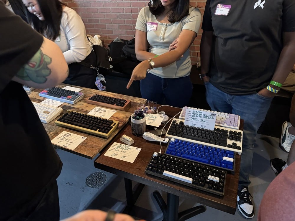 Image of a keyboard meetup